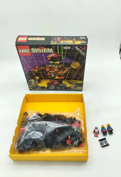 LEGO 6949 Robo-Guardian BOX ORIGINAL BOX GOOD Space Spyrius Vintage Retro 6959