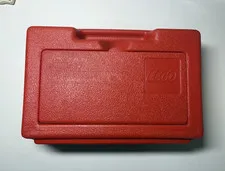 LEGO Vintage 1982 Red Plastic Storage Container w/ Handle