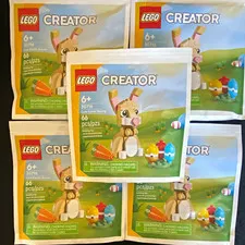 LEGO Creator 30716 Cute Easter Bunny 66pc Polybag Limited Edition Age 6+