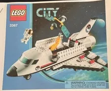 Vintage LEGO CITY: Space Shuttle (3367) - fun reassembly