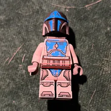 LEGO Minifigure Figure Gray Armor w/ Blue Helmet & Jetpack Plastic (Single)