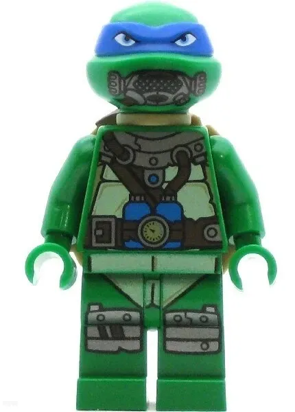 LEGO Teenage Mutant Ninja Turtles Minifigure Leonardo - Scuba Gear 79121 New