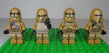 LEGO Star Wars 75089 Geonosis Clone Airborne Trooper Minifigures sw0605 Lot of 4