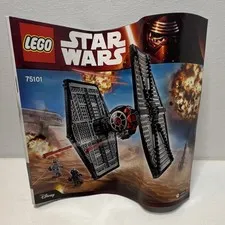 LEGO Star Wars 75101 Manual Booklet Illustrated Tie Fighter