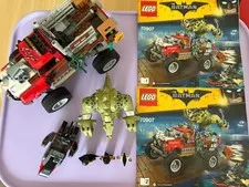 LEGO 70907 Killer Croc Tail-Gator 460 pcs  -丨With Instruction丨No box！