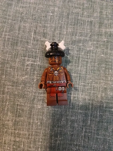 LEGO Pirates of the Caribbean Cannibal Minifigure potc008 2011 Complete