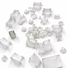 40+ Genuine LEGO Trans-Clear Windows Windshields Panels Transparent Parts Lot