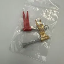 LEGO Parts: Wavy Flag / Banner, Knights, Castle - 2 Flags With Poles