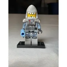 LEGO Ultra Agents Shark Army Minifigure with Silver Armor and Stud Shooter