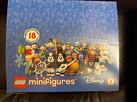 LEGO 71024 Minifigures Disney Series 2 Box of 60 Sealed Packs New Case 6251229