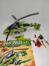 LEGO Ninjago 9443 Rattlecopter Rise of the Snakes 99% COMPLETE w/ Instructions