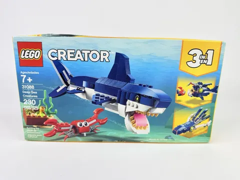 LEGO Creator 3in1 Deep Sea Creatures Shark Toy Building Kit 31088 (230 Pieces)  