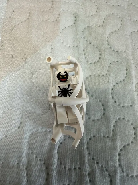Lego Spider-Man Anti-Venom sh1010 Minifigure Minifig Figure 76308 76317 with Web