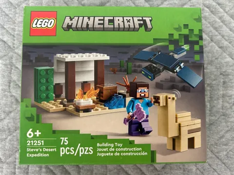 LEGO Minecraft: Steve's Desert Expedition (21251) NEW IN BOX