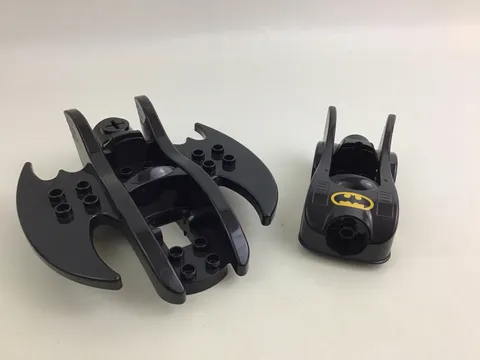 Lego Duplo Batman Batmobile Vehicle & Bat Plane Not Complete Replacement Pieces