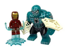 Lego Iron Man Marvel Avengers & Big Spiderman Maxifigure