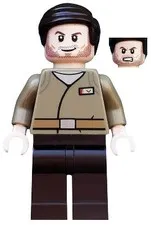 LEGO® Minifigure Star Wars sw0876 Resistance Officer (Major Brance)