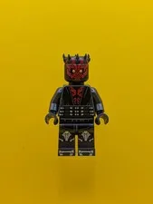 Darth Maul sw1415 Printed Legs with Silver Armor, Eyes without Black Pupils Star