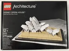 LEGO ARCHITECTURE: Sydney Opera House (21012) NISB (minor shelf ware)please read