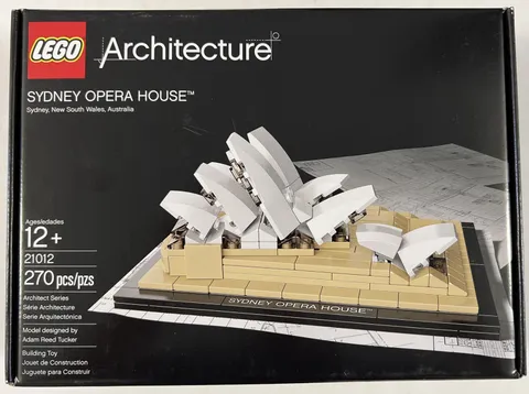 LEGO ARCHITECTURE: Sydney Opera House (21012) NISB (minor shelf ware)please read