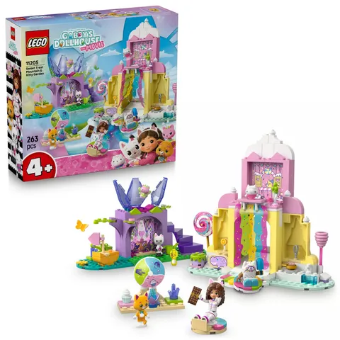 LEGO Koci domek Gabi Łakociowa Góra i Kiciowy Ogródek 11205 LEGO