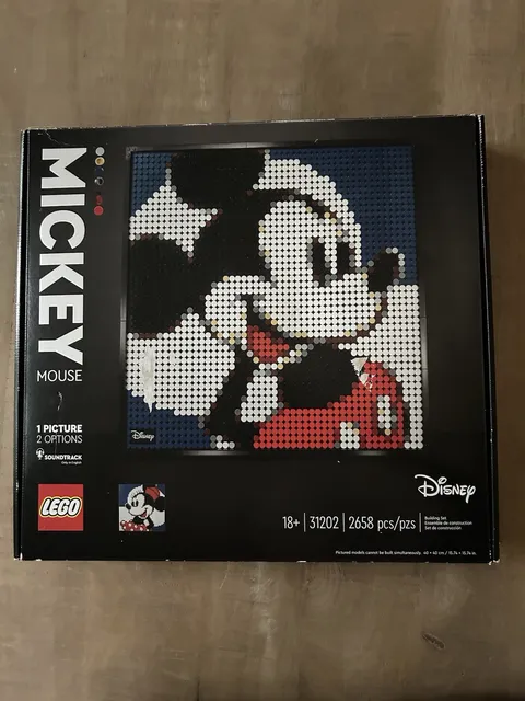 lego art: disney's mickey mouse 31202 Retired Brand Never Used sealed