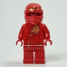 LEGO NRG Kai Ninjago Rise of the Snakes 2012 njo0055 | USED Heavy Play Wear
