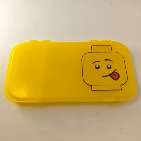 LEGO MiniFigure YELLOW Storage Case Box Display 11" x 6" x 1" - FREE SHIPPING