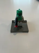 Vintage LEGO Star Wars Boba Fett Minifigure – Classic Grays 4476 Slave I
