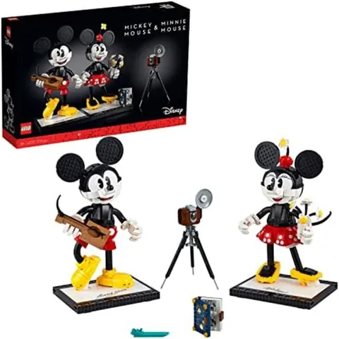 LEGO Disney Princess Mickey & Minnie Mouse Block Building Toy 43179 F/S w/Track#