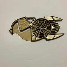 LEGO Bionicle Rhotuka Shield 53379 Flat Dark Gold Toa Iruini 8762