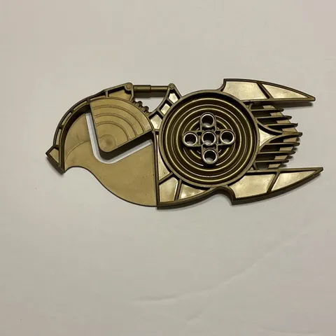 LEGO Bionicle Rhotuka Shield 53379 Flat Dark Gold Toa Iruini 8762
