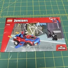 LEGO Juniors 10665 Spider-Man: Spider-Car Pursuit Instruction Manual Only