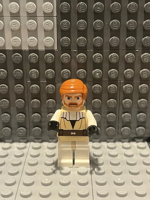 Lego Star Wars Obi-Wan Kenobi Minifigure (Clone Wars) sw0197