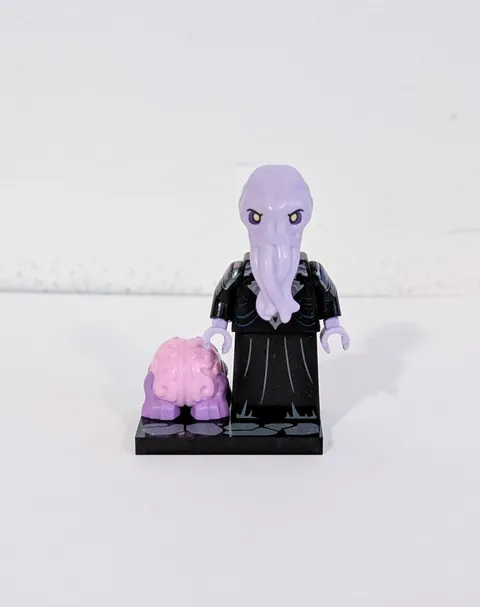 LEGO Mind Flayer minifigure Dungeons & Dragons Series 70147 complete 