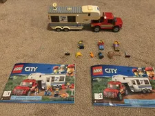 LEGO City Pickup & Caravan 60182 Great Vehicles Set 344 pcs w/ Instructions