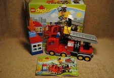 Lego Duplo Fire Truck with Box 10592 Looks Complete