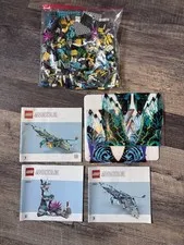 LEGO 75572 Avatar Jake & Neytiri's First Banshee Flight Minifigures New Open Box