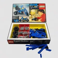 LEGO 948 Expert Builder Set—Go-Cart Complete w/ Box & 2 Manuals 1977