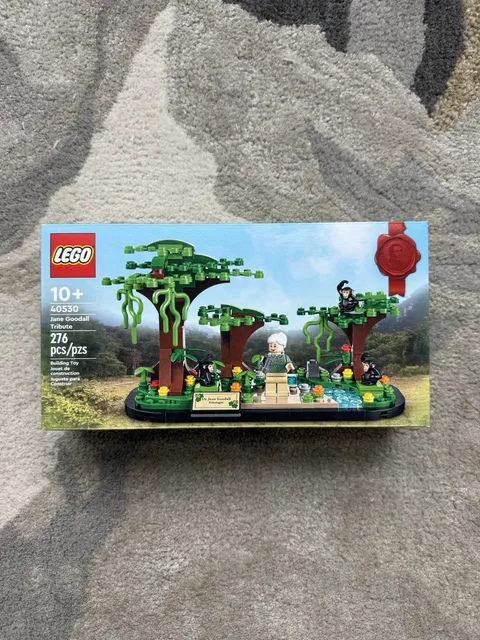 Lego Jane Goodall Tribute 40530 Limited Edition Retired New Sealed In Box 2022