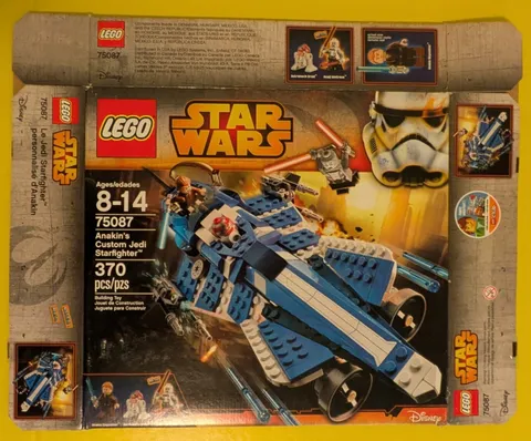 Lego Star Wars Anakin's Custom Jedi Starfighter 75087  ***BOX ONLY***