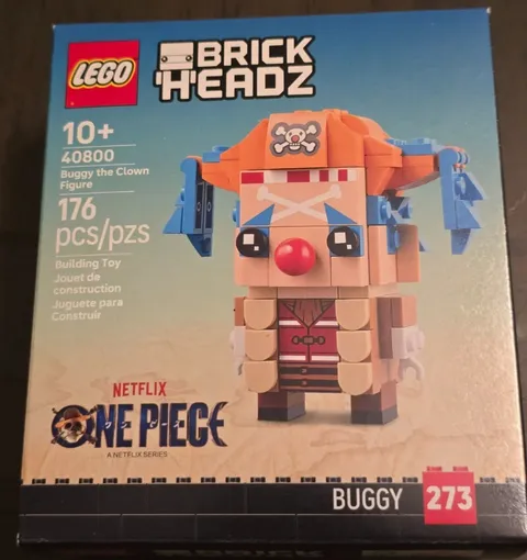LEGO BrickHeadz Buggy the Clown Figure Set 40800 NEW Factory Sealed