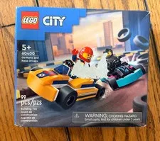 LEGO 60400 City Go-Karts and Race Drivers *DAMAGED BOX*