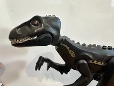 Lego Dinosaur Black Indoraptor Figure - Jurassic World 75930 EUC