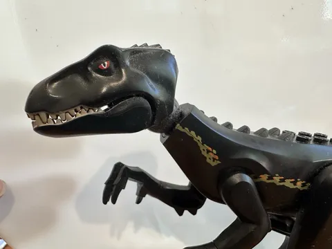 Lego Dinosaur Black Indoraptor Figure - Jurassic World 75930 EUC