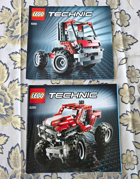 LEGO Technic Building Instructions 8261 Rally Truck Manual 2 Booklets + Flyer 2009