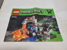 Lego minecraft   instruction book 21113 / me12 r3 d16