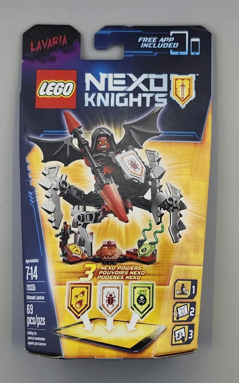LEGO Nexo Knights Ultimate Lavaria 70335 Complete Set w/ Lavaria Minifigure