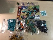 EUC Retired Lego Ninjago #71746 Jungle Dragon "The Island" Lloyd Zane PoulErik