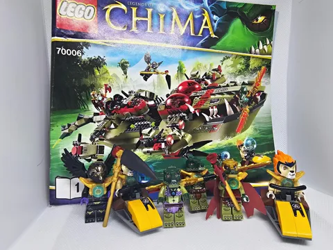 LEGO Legends of Chima 70006 Cragger’s Command Ship (2013) 609pc w/ Instructions